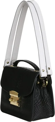 Vista 3 de Allzedream - Bolsa de hombro de repuesto de lona de cuero auténtico, 2