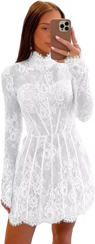 Vista 38 de Vestido de novia formal sin tirantes con encaje, largo de sirena para mujer 2019 WD162