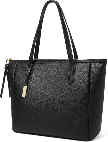 Vista 6 de DORIS&JACKY Leather Tote Bag Handbag For Women