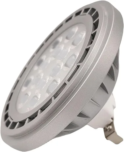 Vista 7 de QLEE Bombilla LED AR111 reflector G53 Spot Light 15W 30 ° Beam ángulo de visión blanco cálido 3000 k SMD 15LEDs AC DC 12V Spotlight Track Light