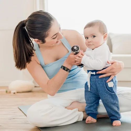 Vista 4 de Bandas de malla compatibles con Fitbit Charge 5/Charge 6, correas de metal ajustables de acero inoxidable correas de repuesto para Charge 6/Charge 5