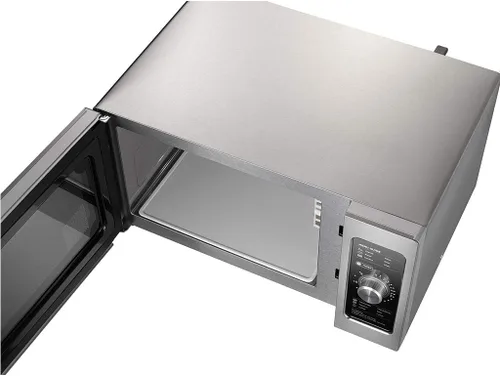 Vista 4 de Midea Equipment 1025F0A - Horno de microondas comercial para encimera con dial, 1000 W, acero inoxidable, 0.9 pies cúbicos