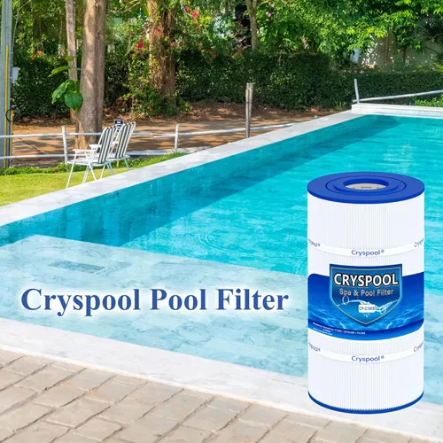 Vista 8 de Cryspool® Filtro C100S compatible con CX100XRE, C100S, SwimClear C100S, PA100S, C-9440, cartucho de filtro de piscina de 100 pies cuadrados, 1