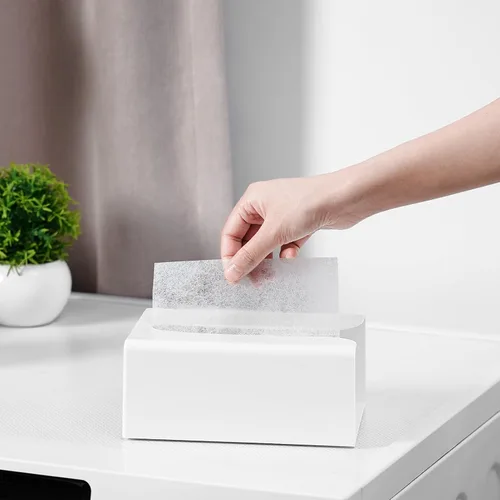 Vista 6 de SUBEKYU Soporte magnético para hojas de secadora para lavandería Sin tapa
