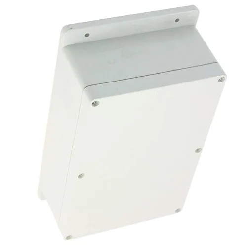 Vista 3 de Caja de conexiones de plástico ABS a prueba de polvo, impermeable, IP65, para interiores y exteriores, caja de recinto eléctrico universal