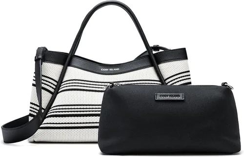 Vista 16 de NEWBELLA Kelly Bolsa Tote de Cuero Vegano para Mujeres - Elegante Bolsa Versátil de Transporte con Asa Superior, Bolso de Hombro Hobo con Monedero