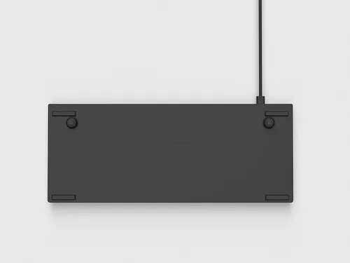 Vista 5 de Teclado mecánico modular para videojuegos Galaxy 75 75 de diseño USB tipo C chasis de aluminio completo de HK Gaming Barebone Negro