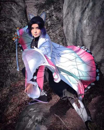 Vista 3 de CR ROLECOS - Disfraz de cosplay de Tanjirou, Zenitsu y Giyuu para anime, kimono de cosplay
