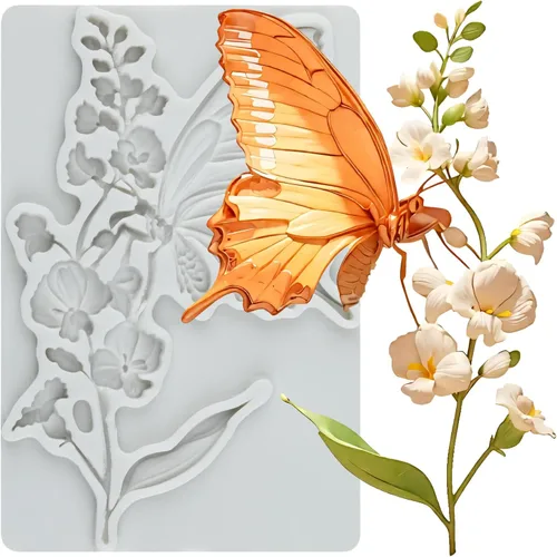 Vista 16 de Molde de silicona para flores de crisantemo para fondant de flores Estilo a