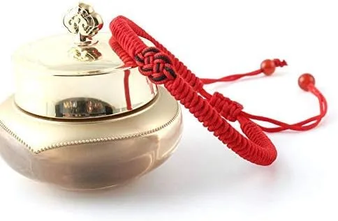 Vista 5 de RINHOO Forever Lovers - Juego de 2 pulseras de acero inoxidable con infinitos, cuerda trenzada de cuero, pulsera de muñeca ajustable de 7 a 9