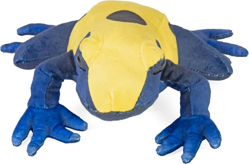 Vista 2 de Wild Republic Citronella Dart Frog, Cuddlekins, animal de peluche, 12 pulgadas, regalo para niños, juguete de peluche, botellas de agua recicladas
