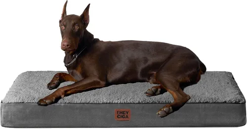 Vista 94 de EHEYCIGA Camas ortopédicas para perros, cama para perros con funda extraíble lavable, todos los tamaños de perros