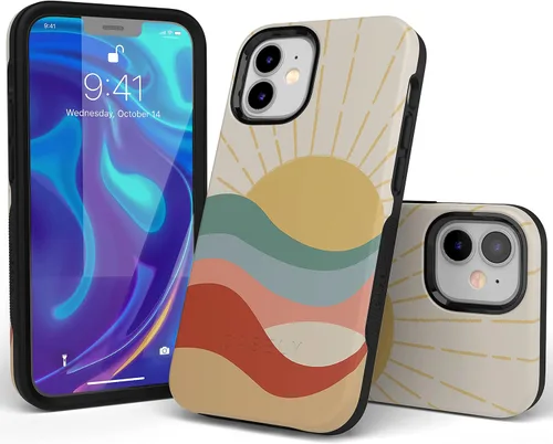 Vista 5 de Casely - Funda para teléfono celular de 360 grados de cobertura para tu teléfono – recortes precisos, protección para cámara de labios elevados