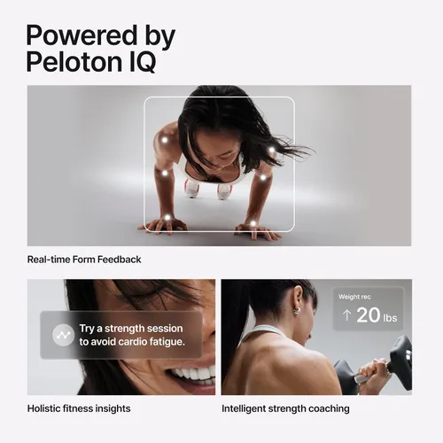 Vista 7 de Peloton Bikes - Bicicletas de ejercicio de interior para entrenamiento cardiovascular y de fuerza