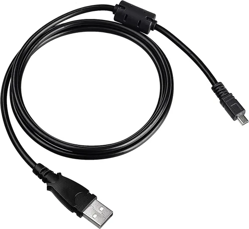 Vista 4 de MaxLLTo Cable USB para Nikon Coolpix 5200 S710 DSLR D5100, extra largo de 5 pies 2 en 1 USB de datos SYNC-Charge Cable de carga para cámara Nikon