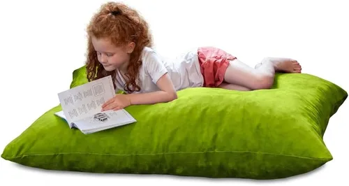 Vista 12 de Jaxx Puff Saxx de 3.5 pies para niños, color fucsia Fuschia