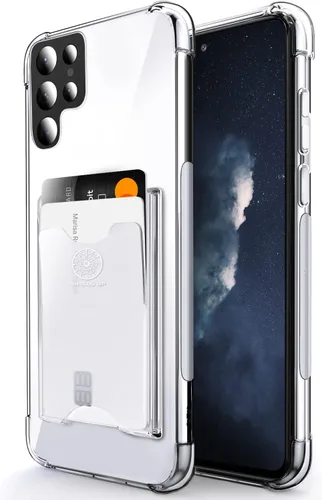 Vista 10 de Shields Up Funda para Samsung Galaxy S10, Galaxy S10, funda minimalista con tarjetero [3 tarjetas] y soporte de anillo, [protección contra caídas]