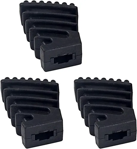 Vista 7 de 3pcs Drum Rack Stand Rubber Feet Leg Protectors Leg Kits for Percussion Rubber Hardware Parts