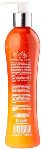 Vista 2 de Kleravitex Milk 26 Acondicionador sin enjuague – 8.11 oz – Reparación de puntas abiertas para cabello dañado – Promueve el cuidado, el volumen
