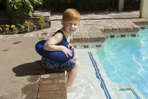 Vista 5 de Poolmaster Flotadores para aprender a nadar para pequeños nadadores, ayuda para entrenamiento