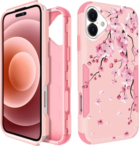 Vista 148 de Funda para iPhone SE 2020/2022/3ª generación, para iPhone 8/7, funda protectora resistente con diseño de flor linda para mujeres, hombres, niñas