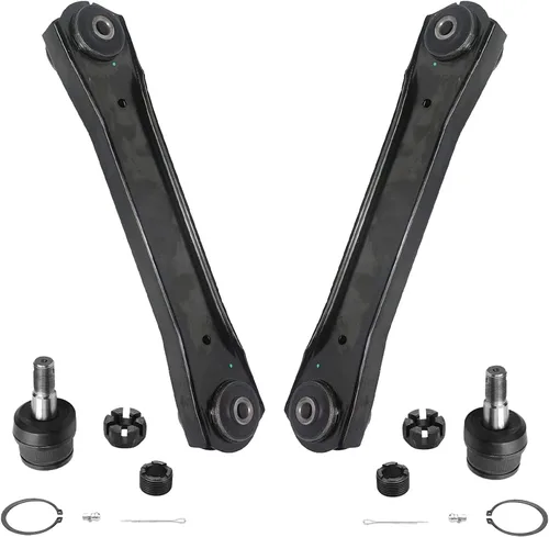Vista 149 de Detroit Axle - Ejes de eje CV delantero izquierdo y derecho + Reemplazo de juntas esféricas de brazos de control inferiores delanteros para Ford