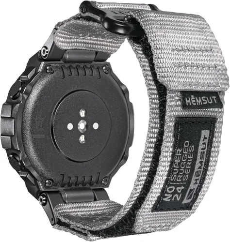 Vista 12 de SMITHA Correas de reloj compatibles con Amazfit T-Rex, T-Rex PRO, T-Rex 2, T-Rex 3 o T-Rex 3 PRO (1.890 in)/(1.732 in), T-Rex Ultra 1/2, correa Negro