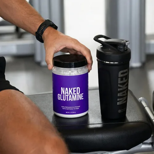 Vista 4 de L-glutamina pura fabricada en los Estados Unidos – 100 porciones – 17.64 oz, 1.1 libras a granel, vegano, sin OMG, sin gluten y sin soja. Minimiza