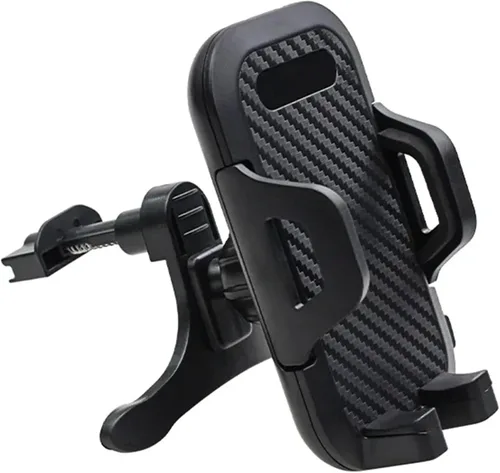 Vista 5 de Soporte universal 3 en 1 para teléfono de automóvil, soporte para ventosa de ventilación de aire para salpicadero de parabrisas para teléfonos