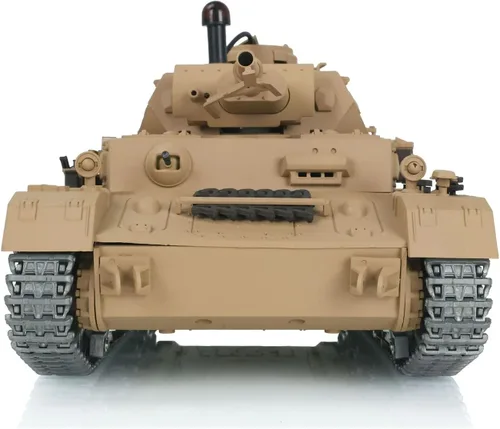 Vista 4 de TOUCAN RC HOBBY Pro Ver Henglong 1/16 7.0 Panzer Iv F RTR Rc Tanque 3858 Ruedas de Metal Pistas,US en Stock
