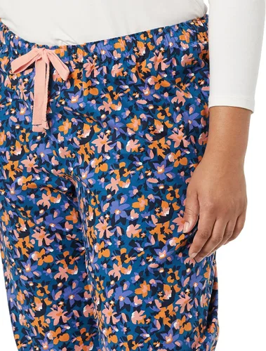 Vista 5 de Tienda Essentials pantalón de popelina para dormir para mujer