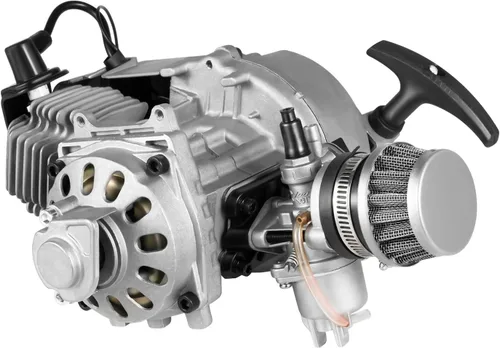 Vista 11 de Motor de 2 tiempos de 49 cc, kit de motor de 2 tiempos, un solo cilindro refrigerado por aire, kit de motor de mini bicicleta, kit de motor