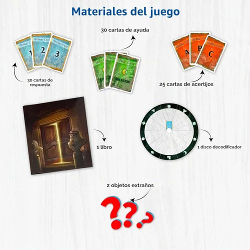 Vista 4 de Exit: The Mysterious Museum Exit: The Game - Un juego de Kosmos Experiencia de Escape Room en casa para 1 a 4 jugadores, mayores de 10 años