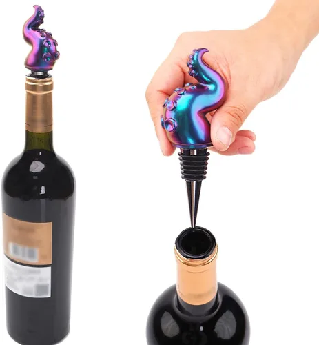Vista 3 de Moldes de resina para tapón de vino, moldes de silicona para tentáculos de resina, pulpo, llavero, moldes de resina epoxi, tapón de vino, decoración