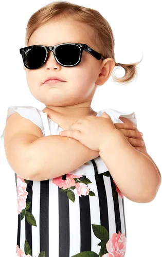 Vista 6 de Gafas de sol polarizadas WeeFarers para niños Negro