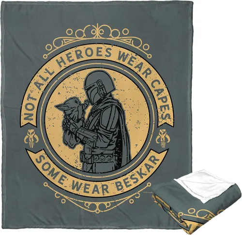 Vista 7 de Northwest Star Wars Manta Decorativa Silk Touch, 40" x 50", Villanos del Lado Oscuro