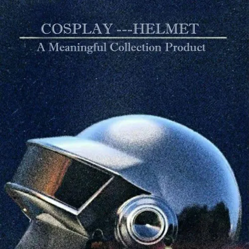 Vista 5 de Casco punk para cosplay de resina para adultos, máscara plateada, estilo punk, disfraz de Halloween