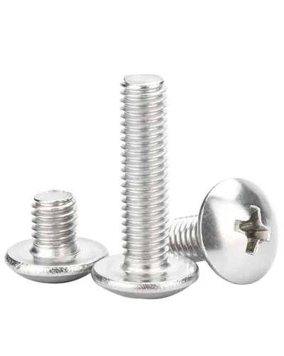 Vista 3 de IMScrews Tornillos de cabeza Phillips #6-32 × de 1/2 pulgada, tornillos de máquina de acero inoxidable 304, paquete de 200