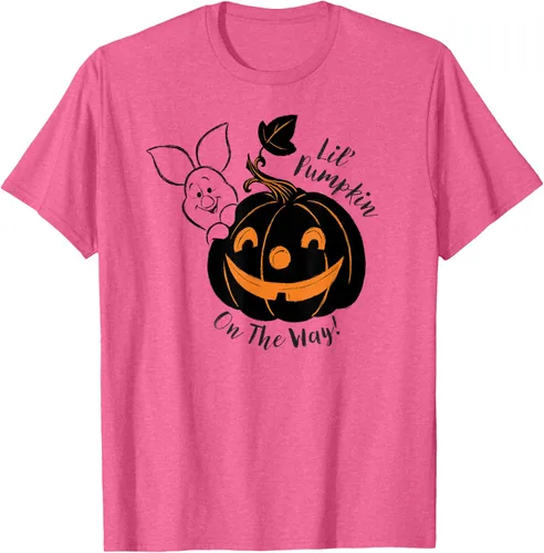 Vista 26 de Disney Camiseta de Halloween Winnie the Pooh Lil' Pumpkin on the Way, Blanco, S