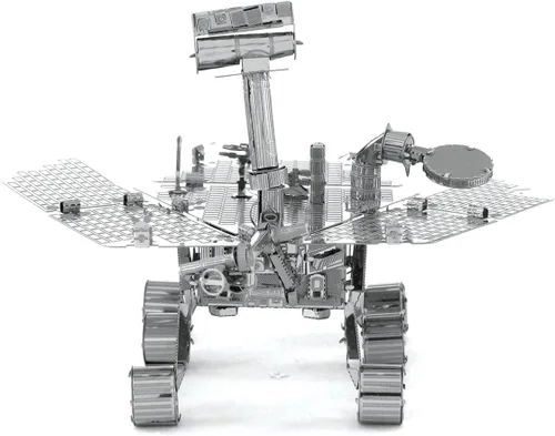 Vista 4 de Metal Earth Mars Rover 3D Kit de modelo de metal con pinzas Fascinaciones