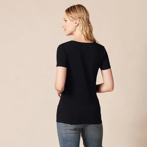 Vista 285 de Amazon Essentials Women's Regular-Fit Short-Sleeve Crewneck T-Shirt