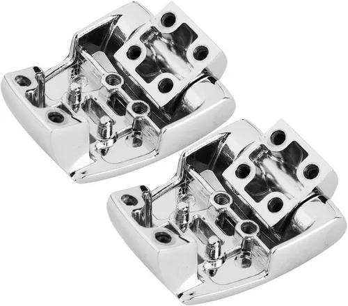 Vista 3 de Tour - Bisagras de equipaje para Harley Touring/Trike Road King FLHR Road Glide FLTRX Street Glide FLHX Electra Glide FLHT 1988-2013, cromadas