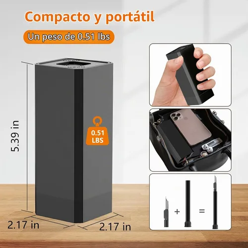Vista 7 de Kit de limpieza de teléfono celular, kit de limpieza para iPhone para puerto de carga, kit de limpieza de teclado para Airpods/Android/USB
