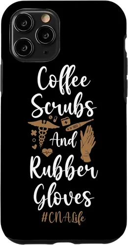 Vista 27 de iPhone 16 CNA Nurse Certified Nursing Assistant Coffee Coffee Scrubs & Case