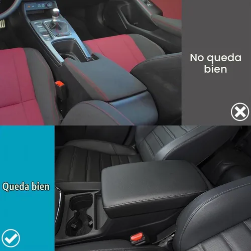 Vista 4 de Cubierta de Reposabrazos de Consola Central Compatible con Accesorios Honda CRV 2023 2024 2025 2026, para Cubierta Protectora de Caja de Puntadas