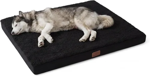 Vista 32 de Bedsure - Cama ortopédica pequeña para perros chicos, impermeable, con funda extraíble lavable, tapete de espuma con forma de huevera para mascotas