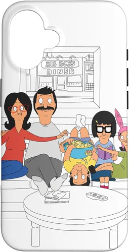 Vista 32 de Bob’s Burgers Bob Linda Gene Tina Louise Living Room Case for iPhone 17
