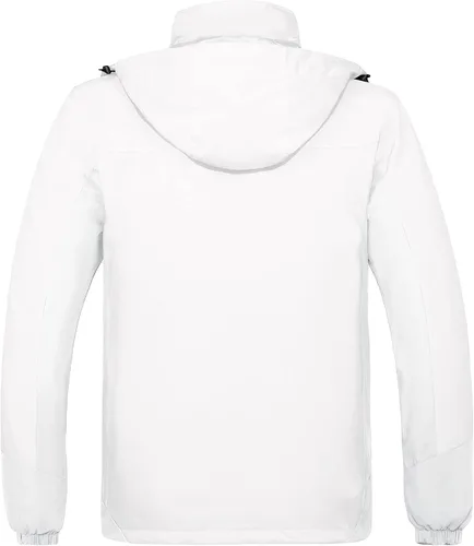 Vista 2 de Wantdo - Chamarra impermeable de esquí 3 en 1 para hombre, abrigo acolchonado para nieve