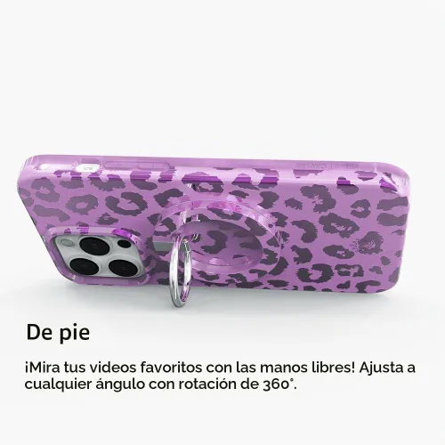 Vista 4 de VELVET CAVIAR Compatible con MagSafe Phone Grip – Soporte de anillo magnético con soporte ajustable – Accesorios MagSafe extraíbles para iPhone 16