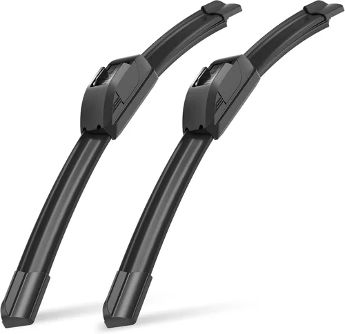Vista 33 de Raidbee® Limpiaparabrisas de repuesto de 13 + 13 pulgadas para Jeep Wrangler 1999-2006 para todas las estaciones, calidad de equipo original
